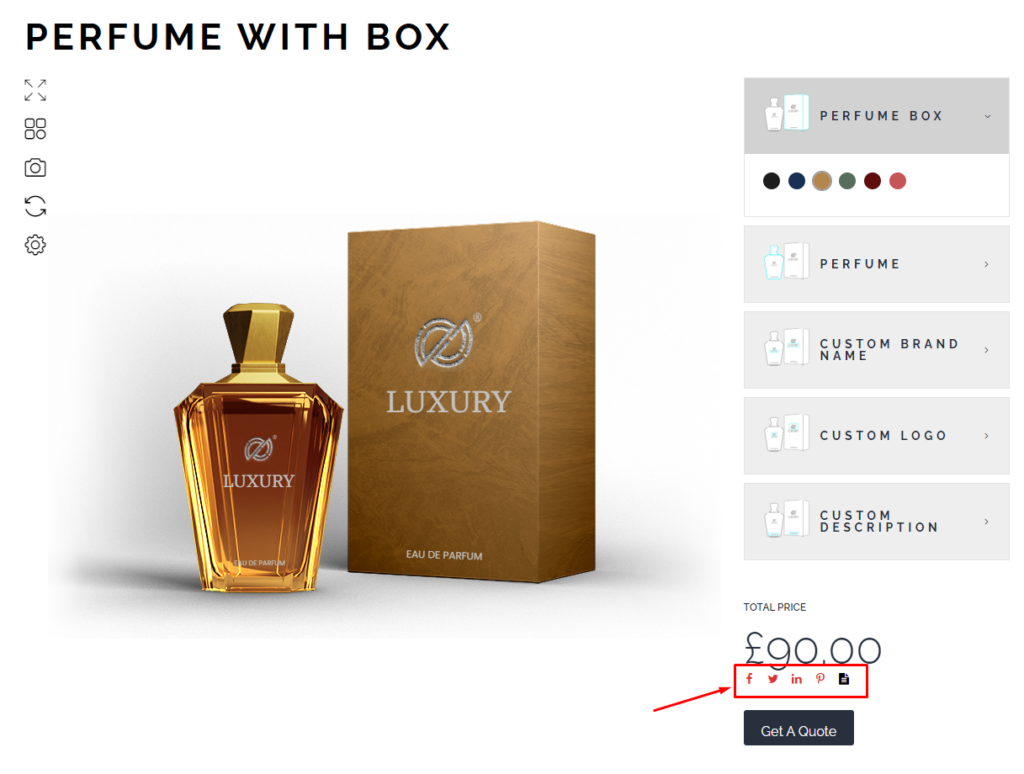 WP Configurator Pro Plugin General Settings Socialmedia