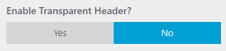 Enable Transparent Header
