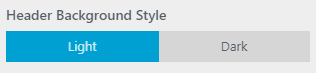 Header Background Style