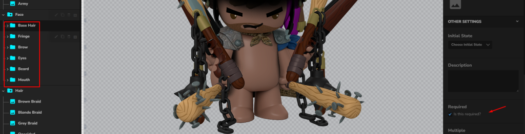 check required feature