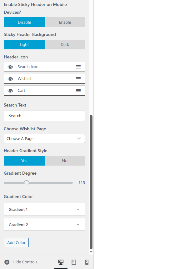 furnituretheme headeroptions