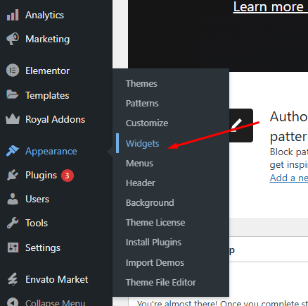 furnituretheme widgets