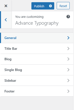 furnituretheme advancetypography option