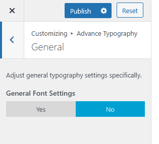 furnituretheme advancetypography option