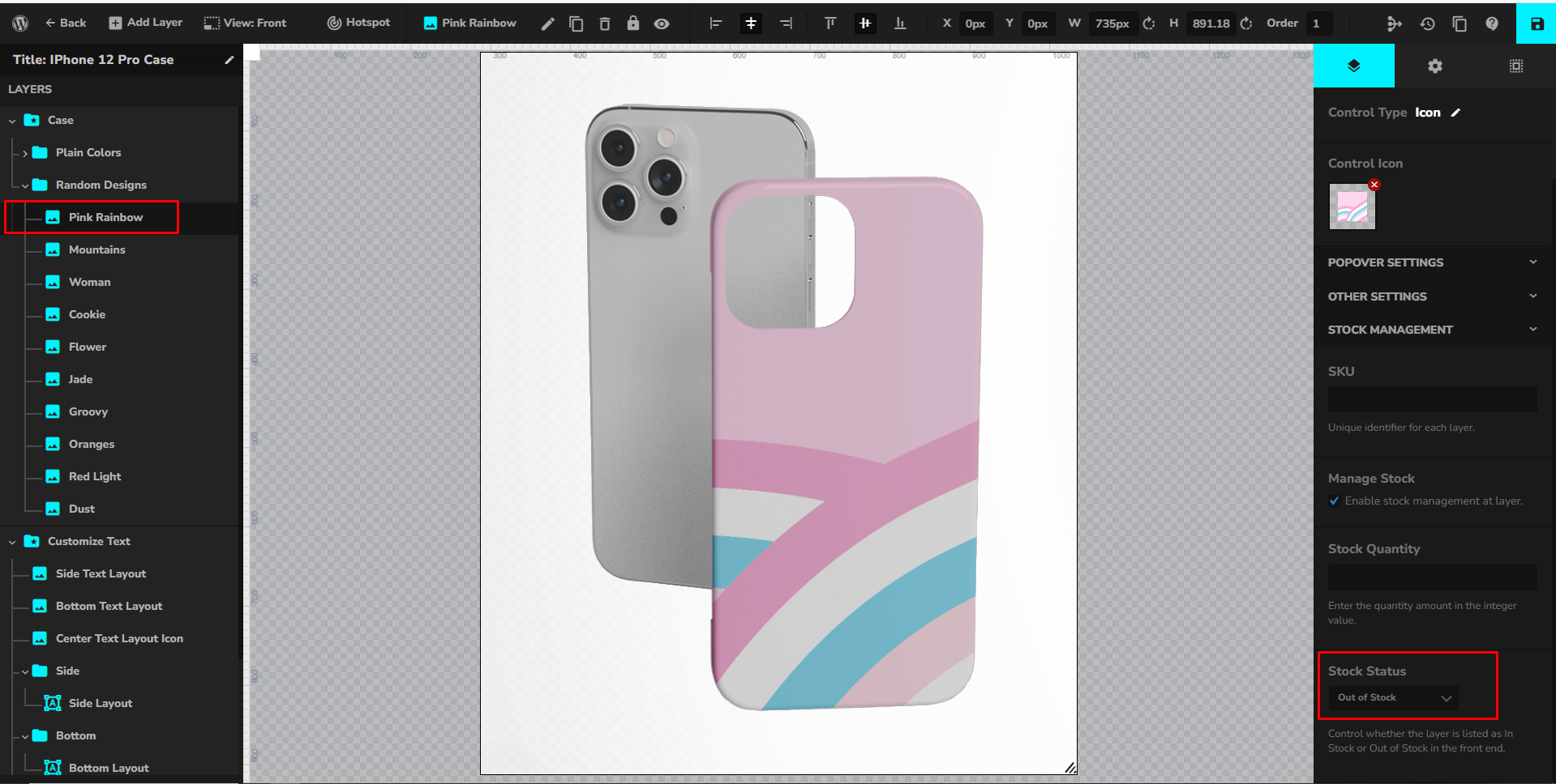 backorder backend docu