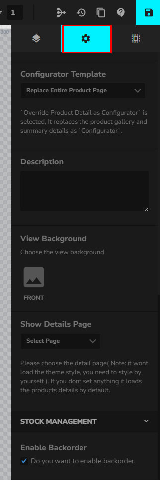 backorder backend docu