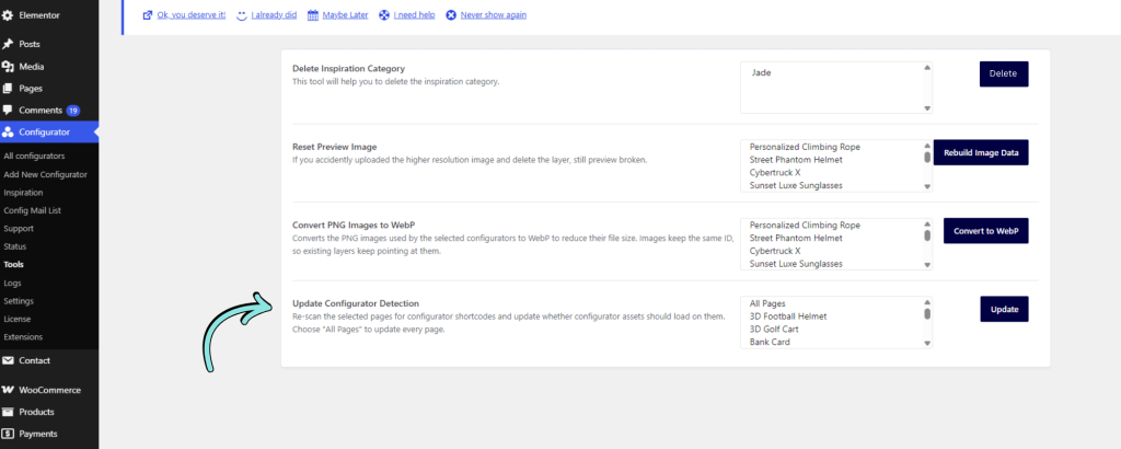 Tools LayoutShift Updated
