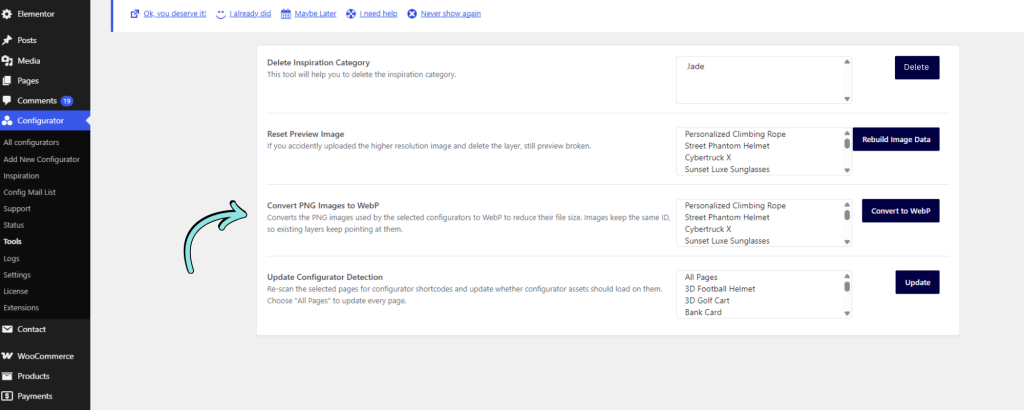 Tools Png to Webp Updated